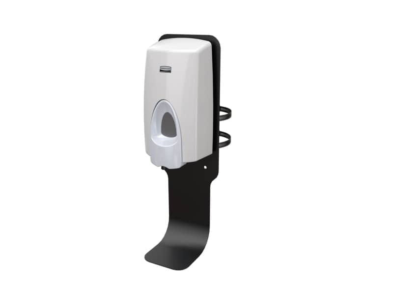 Staffa per tubolare per montaggio Dispenser (Dispenser escluso) Rubbermaid nero – 2143454