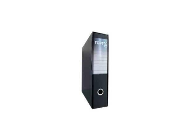 Registratore protocollo TOPToo Plus in PPL dorso 8 cm - 28,5x34,3 cm nero - RTXP8NE