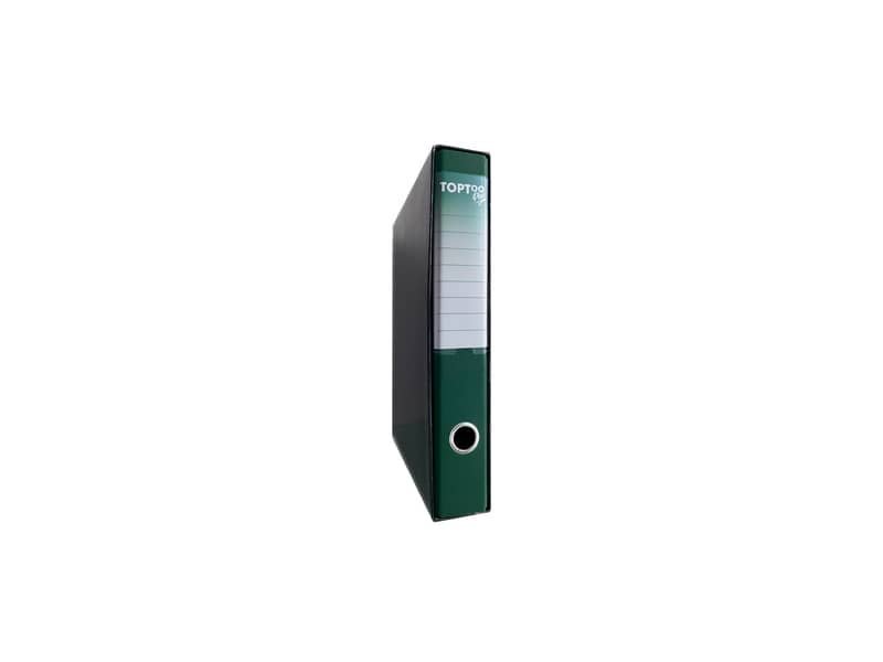 Registratore protocollo TOPToo Plus in PPL dorso 5 cm – 28,5×34,3 cm verde – RTXP5VE
