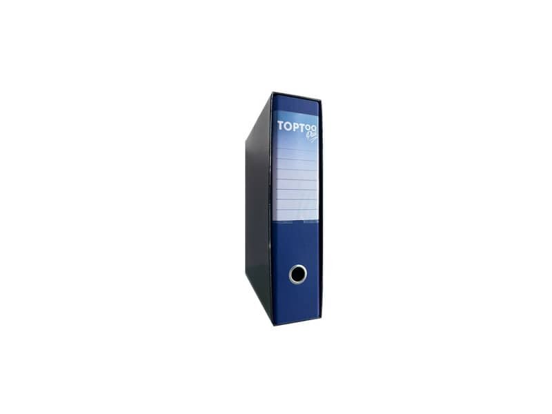 Registratore protocollo TOPToo Plus in PPL dorso 8 cm – 28,5×34,3 cm blu – RTXP8BL