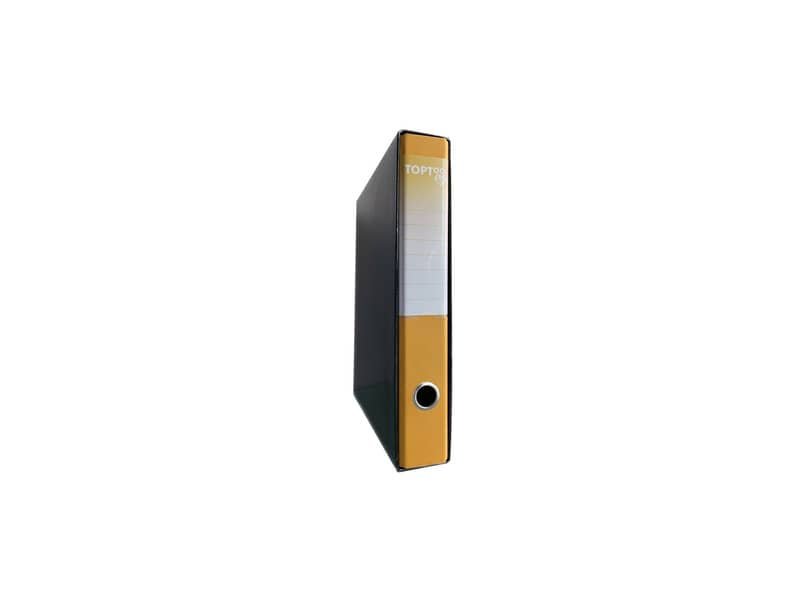 Registratore protocollo TOPToo Plus in PPL dorso 5 cm – 28,5×34,3 cm giallo RTXP5GI