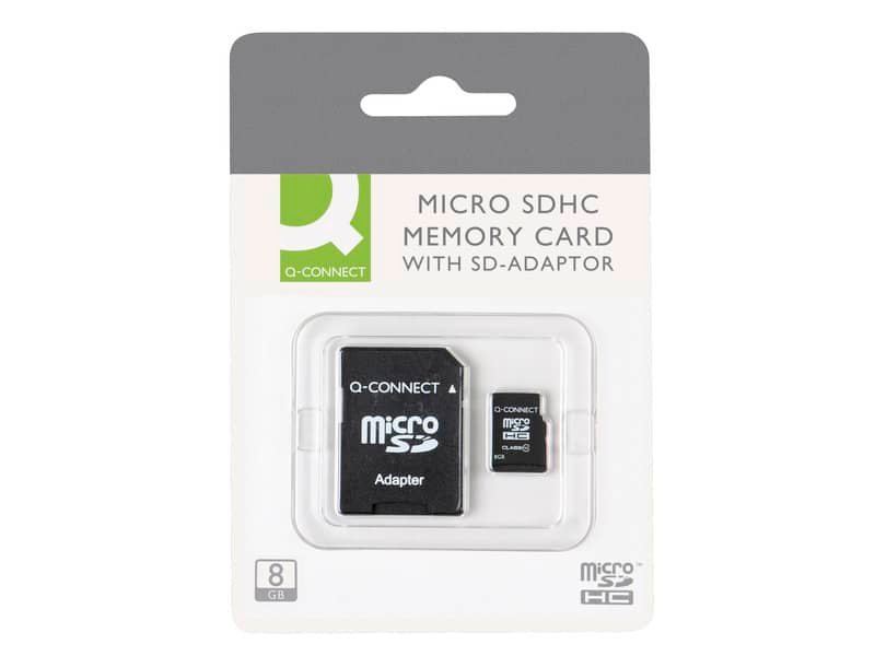 Scheda di memoria  Q-Connect Micro SDHC 8 GB KF16011