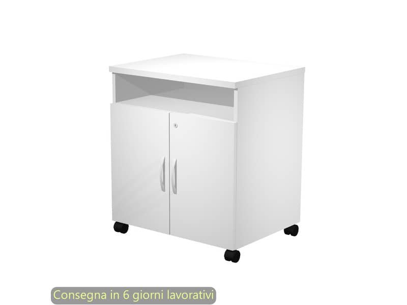 Mobile di servizio su ruote Artexport Bridge/Flex 68x52x77 cm bianco KDES/3