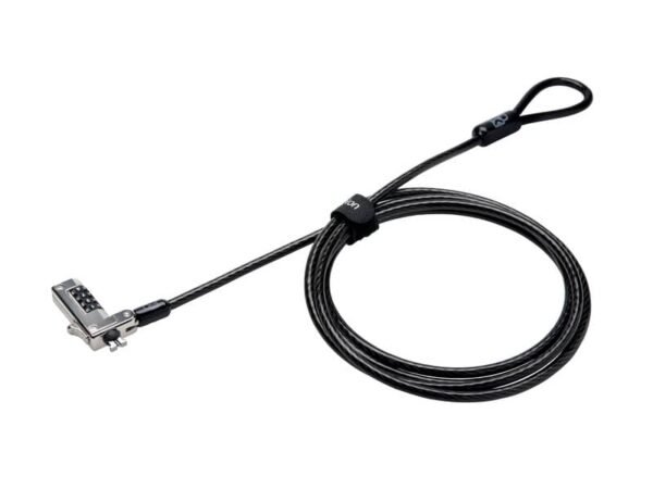 Lucchetto a combinazione sottile per laptop - per slot standard Kensington nero - K60600WW