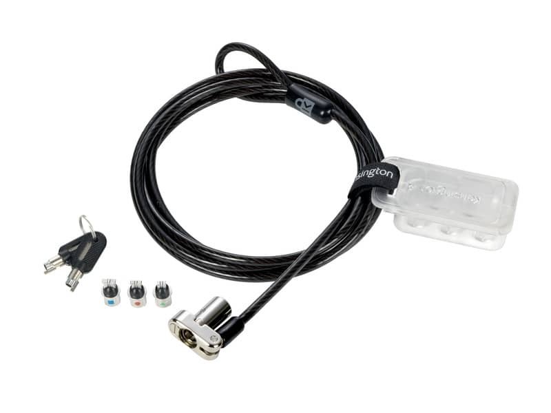 Lucchetto per laptop con chiave 3 in 1 – con cavo 1,8 m Kensington nero K62318WW