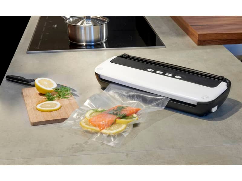 Macchina sottovuoto per alimenti Monolith VS-64/18 bianco/Nero 1931MO6418