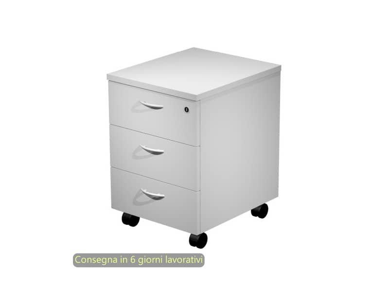 Cassettiera a tre cassetti smontata Artexport Presto 43x52x59,5 cm – grigio 60021/9