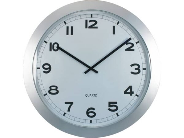 Orologio da parete Methodo Extralarge - diametro  60 cm -  silver V150710