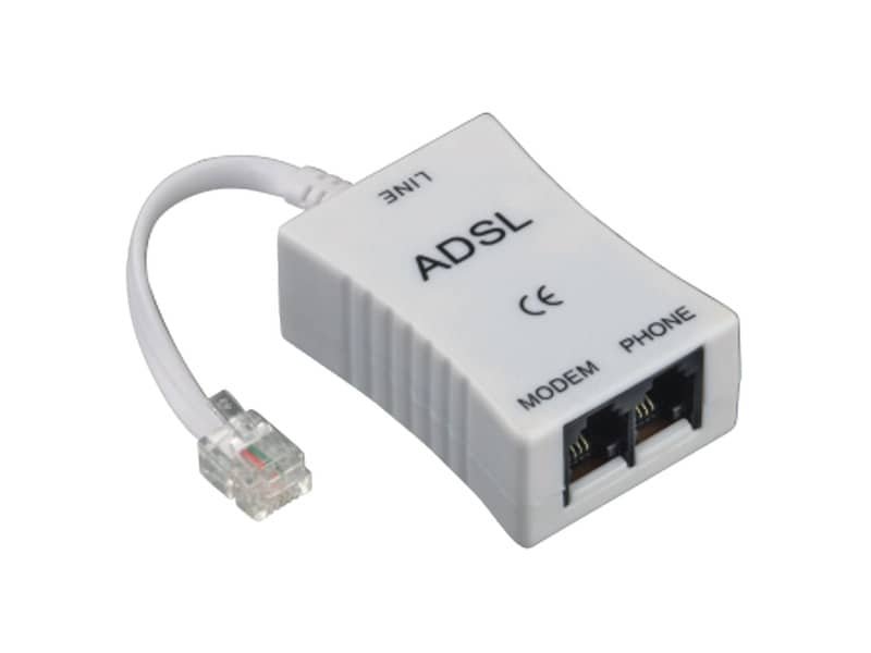 Filtro ADSL – 2 prese jack 6p 4c Hama bianco 7544459
