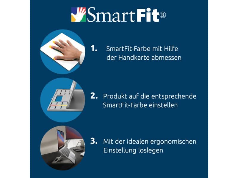 Poggiapiedi smart fit Pro elite Kensington grigio K50345EU