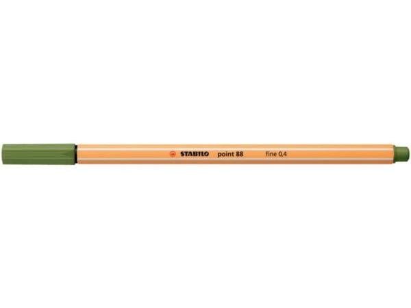 Fineliner Stabilo Point 88© 0,4 mm verde mimetico 88/35