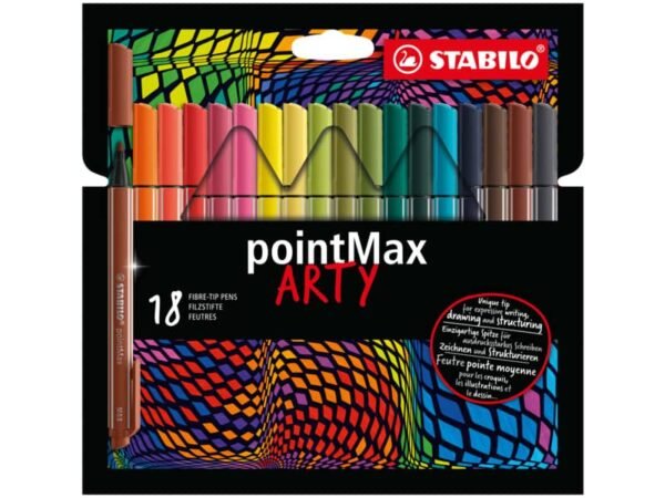 Stabilo Point Max fineliner - conf. 18 colori assortiti 488/18-01