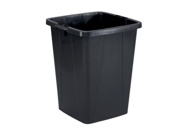 Contenitore portarifiuti Durable DURABIN 90 L in polipropilene nero - 1800474221