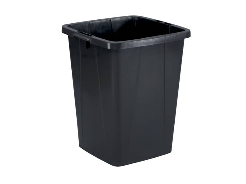 Contenitore portarifiuti Durable DURABIN 90 L in polipropilene nero – 1800474221