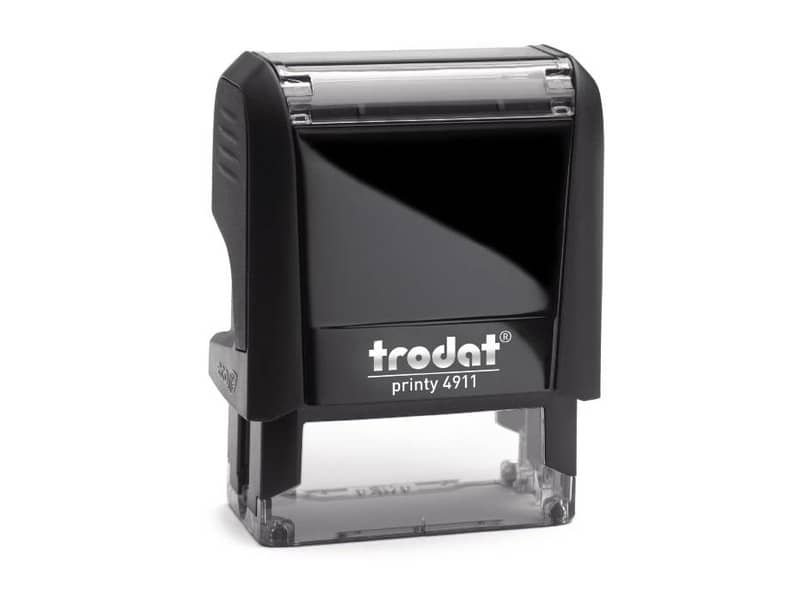 Printy 4911 – Timbro di testo PERSONALIZZATO fino a 4 righe dimensione max personalizzazione 38×14 mm – 11662