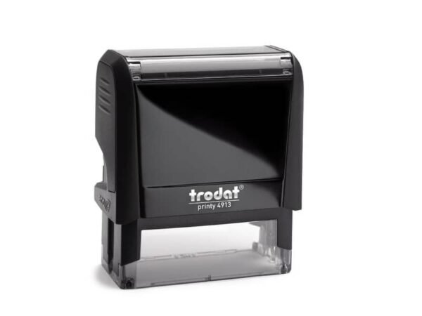 Printy 4913 - Timbro di testo PERSONALIZZATO fino a 6 righe dimensione max personalizzazione 58x22 mm - 11664