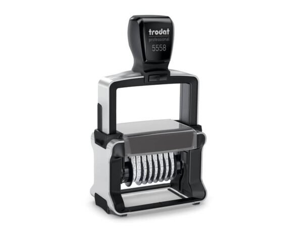 Professional 5558/PL - Timbro numeratore PERSONALIZZATO - 8 numeri - 56x33 mm - fino a 3+3 righe - 133897