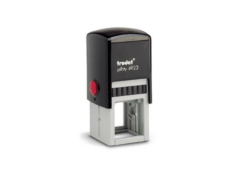 Printy 4923 – Timbro di testo PERSONALIZZATO fino a 7 righe dimensione max personalizzazione 30×30 mm – 11669