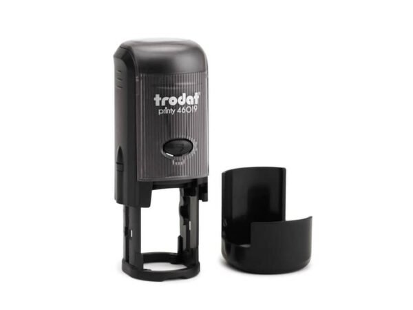 Printy 46025 - Timbro di testo PERSONALIZZATO fino a 4 righe dimensione max personalizzazione 25 mm -14085