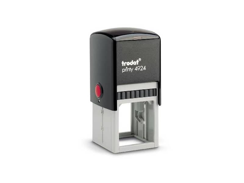 Printy 4924 – Timbro di testo PERSONALIZZATO fino a 8 righe dimensione max personalizzazione 40×40 mm – 11670