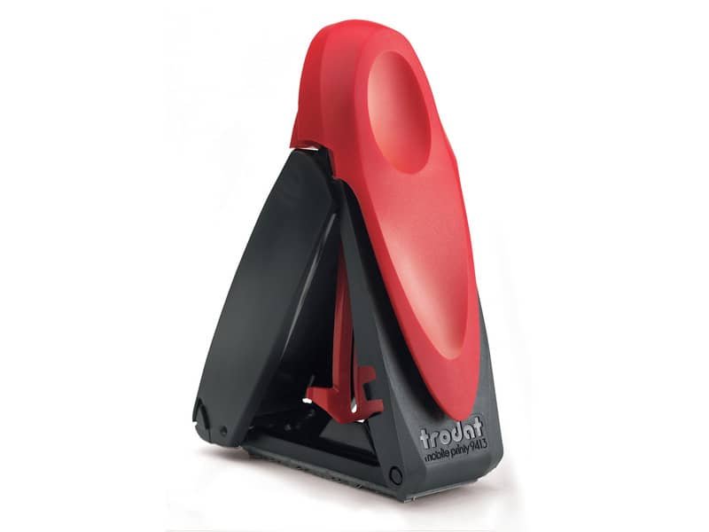 Mobile Printy 9413 – Timbro di testo tascabile PERSONALIZZATO Rosso dimens. max pers.ne 58×22 mm – fino a 6 righe