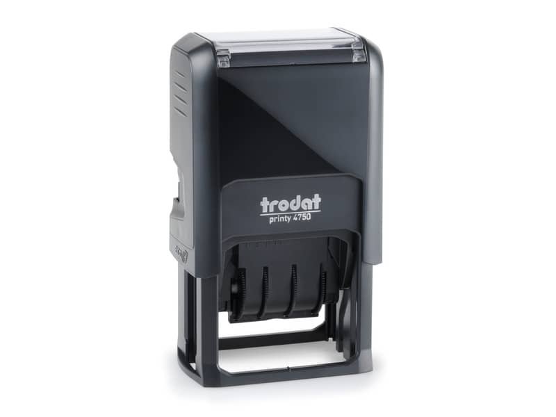 Printy 4750 – Datario con testo PERSONALIZZATO fino a 2+2 righe dimens. max personalizzazione 41×24 mm – 181811