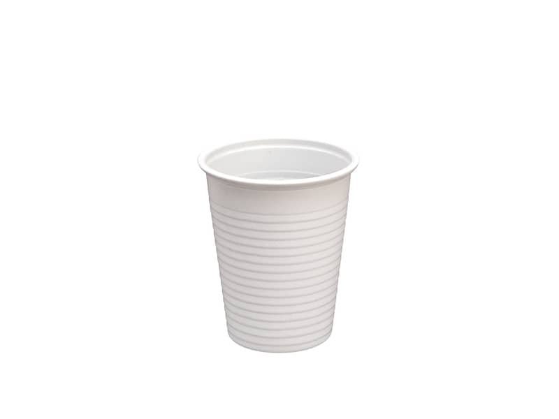 Bicchiere in PP – 2 gr – 200 ml/200 cc – › 70 mm – conf. 100 pz FlexiCup bianco 61755