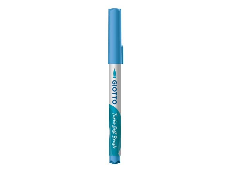 Pennarello punta pennello morbida TURBO BRUSH – conf. 10 pezzi Giotto colori assortiti – F426800