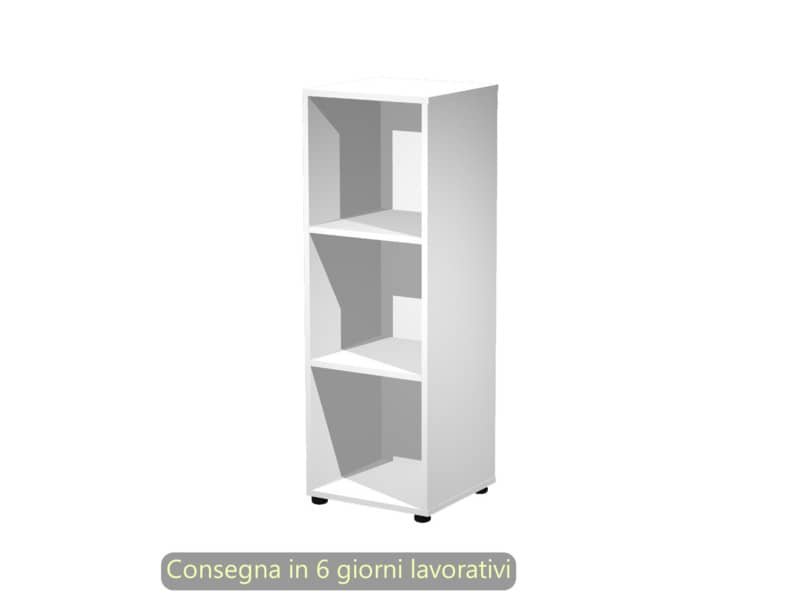 Contenitore 3 caselle a giorno Maximail 41x40xH.121,6 cm Artexport bianco 3MaxM/3