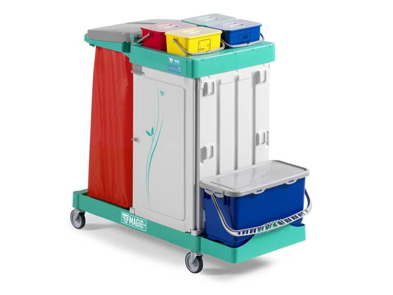 Carrello a 3 reparti Magic System – 120x60x115 cm TTS 710 Safety MS710S0C0A00
