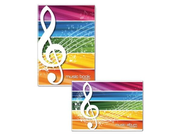 Album Maxi musica 16+1 ff - A4 - 80 gr/mq Blasetti 100 g 5707