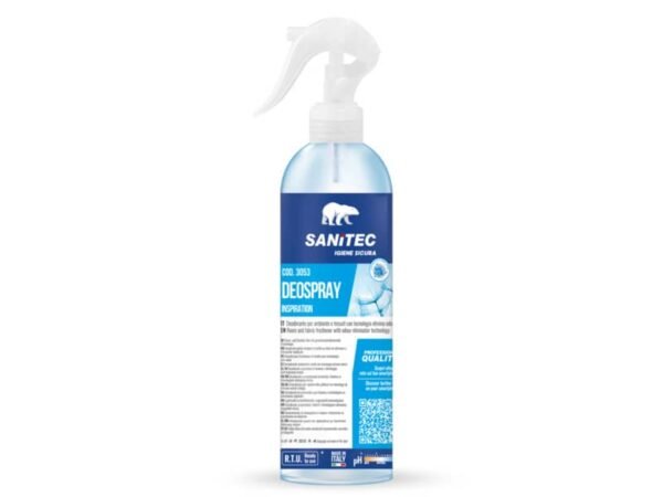 Deodorante per ambiente e tessuti con tecnologia elimina odori Deo Spary 300 ml Sanitec Breeze - 3053