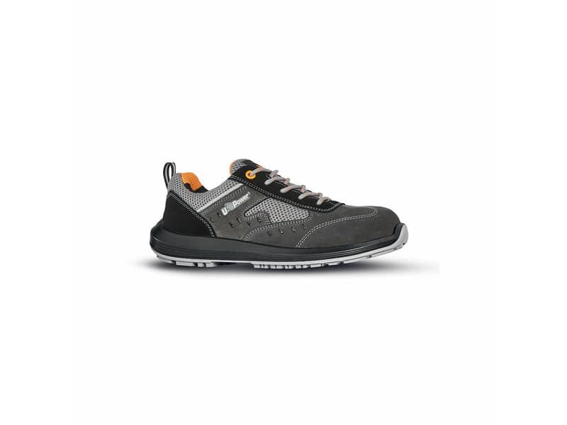 Scarpe antinfortunistiche in pelle scamosciata Brezza S1P SRC grigie U-Power Nø 39 – RR20196-39