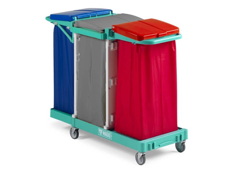 Carrello per raccolta differenziata Magic Line 150 Basic TTS 135 x 58 x 104 cm – ML150B0A0000