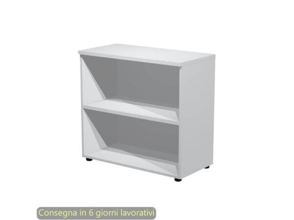 Armadio basso a giorno 2898 90x46xH.85 cm Artexport grigio AR/MB/9