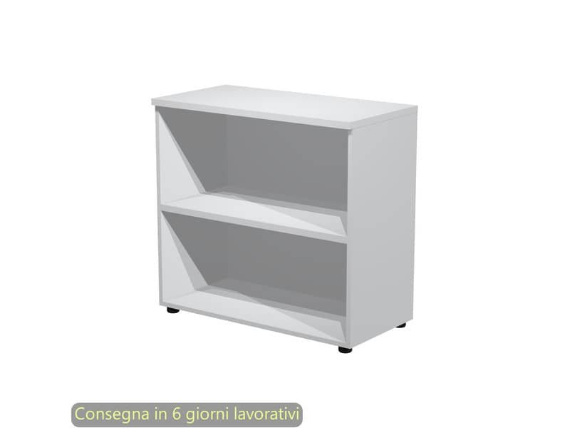 Armadio basso a giorno 2898 90x46xH.85 cm Artexport grigio AR/MB/9