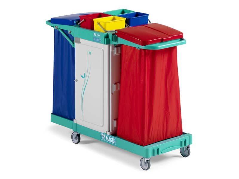 Carrello chiuso a 3 reparti Magic Line – 135x55x110 cm TTS 390 safety ML390S0A0A00