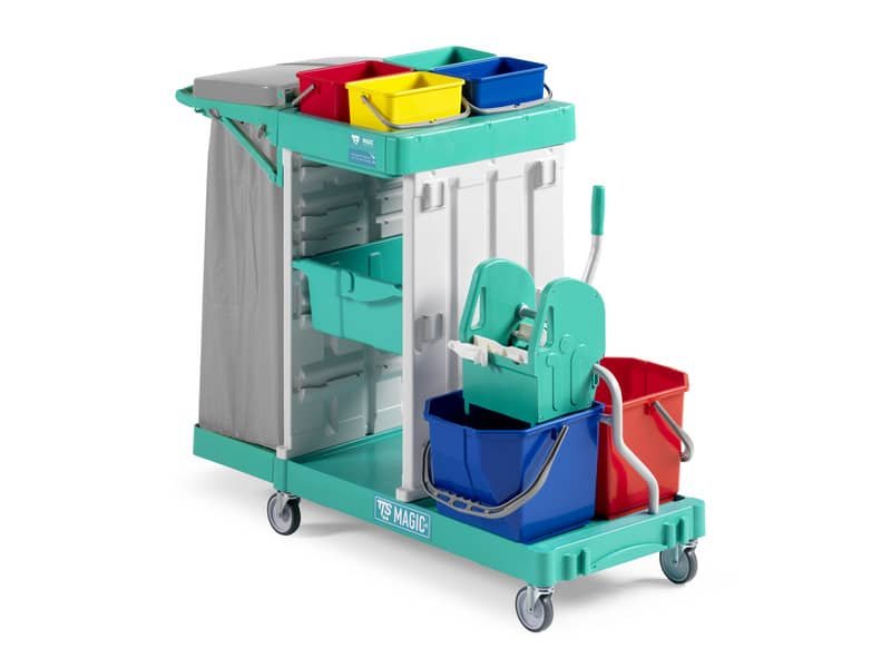 Carrello a 3 reparti Magic Line – 134x65x110 cm TTS 350 basic ML350B0A0A00