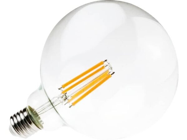 Lampadina LED a filamento globo 12W G125 E27 2500 lumen luce calda MKC 3000K 499048700