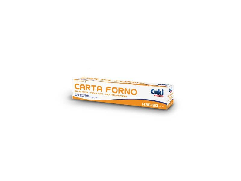 Rotolo di carta forno con astuccio Cuki Professional 400 mm x 50 m 4540050