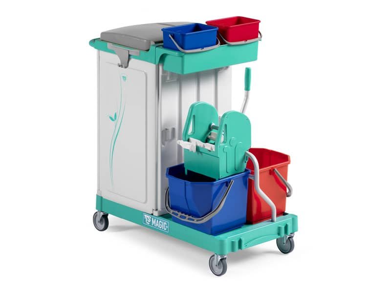 Carrello chiuso a 2 reparti Magic Line – 92x65x110 cm TTS 120 professional ML120P0A0000