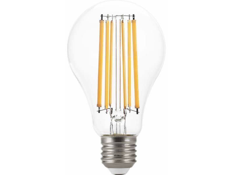 Lampadina LED a filamento goccia 18W E27 2500 lumen luce fredda MKC 6000K 499048587