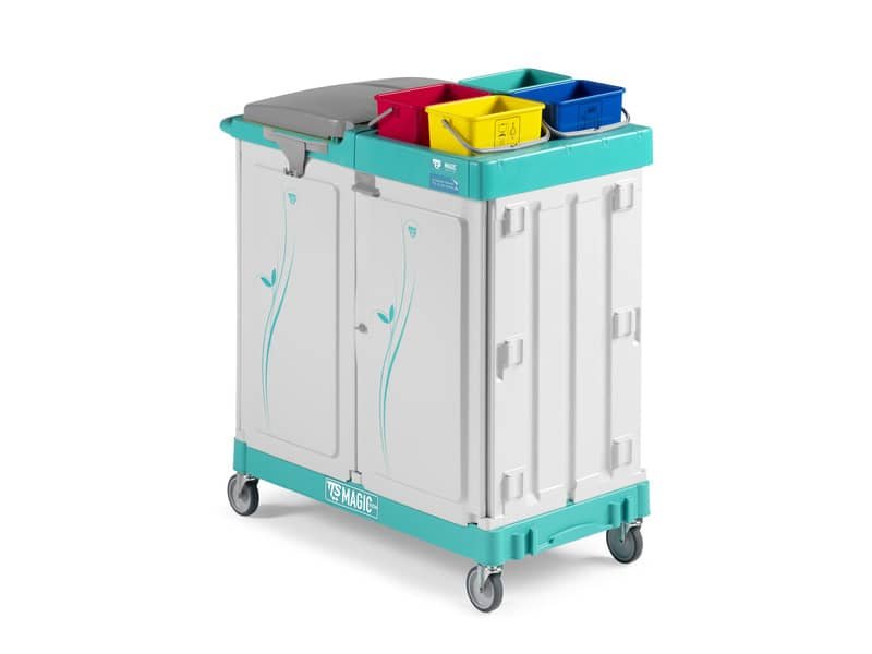 Carrello chiuso 2 reparti Magic Line – 98x60x110 cm TTS 300 Elegance ML300E0A0A00