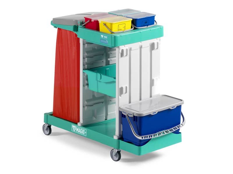 Carrello a 3 reparti Magic System – 120x58x115 cm TTS 710 basic MS710B0C0A00