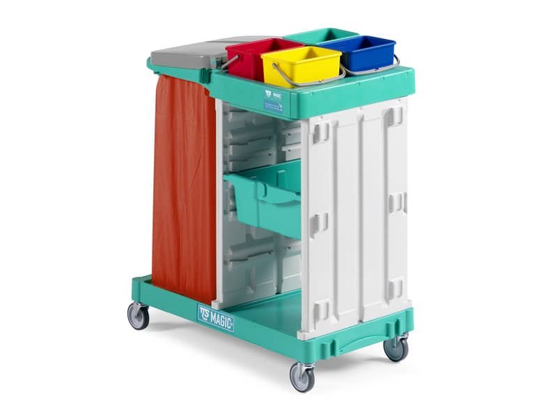 Carrello multiuso a 2 reparti Magic Line – 92x55x110 cm TTS 300 basic ML300B0A0A00