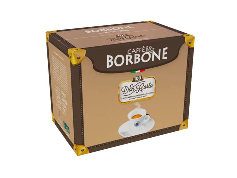 Capsule compatibili Don Carlo 100 pz Caffe Borbone qualit… Rossa AMSRED100NDONCARLO