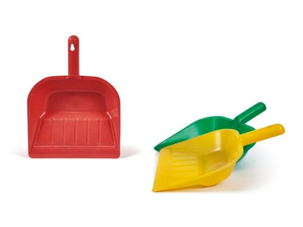 Paletta alza immondizia Blu dimora plastica 0480