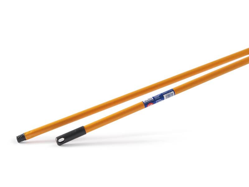 Manico in metallo plastificato giallo Blu dimora 130 cm 0030