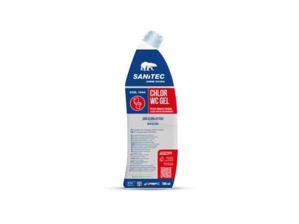 Detergente con candeggina Sanitec WC e orinatoi - 700 ml - 1944