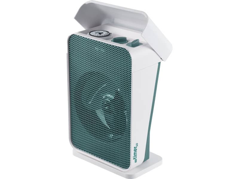 Termoventilatore Timer 2.0 con timer 24h IP21 Fokolare 2000 W ER043